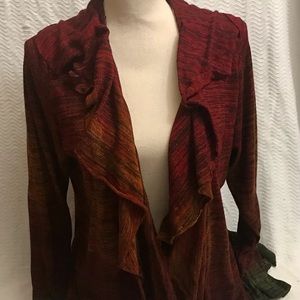 Women’s Art of Cloth Multicolored Jacket- XL
